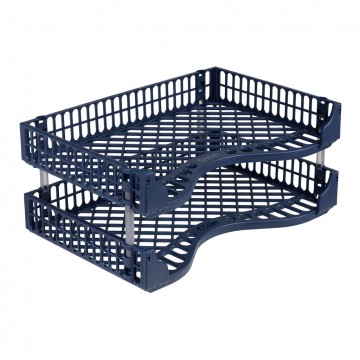 Document Tray - Okin - Blue Pk/2